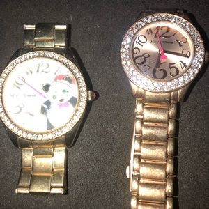 💕Betsy Johnson Watch Lot 💕